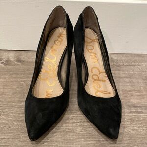 Sam Eldelman Danna Suede Pump black size 7